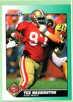 1991 Score Supplemental #18T Ted Washington