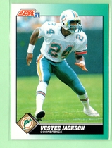 1991 Score Supplemental #39T Vestee Jackson