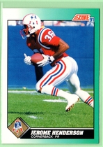 1991 Score Supplemental #59T Jerome Henderson