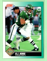 1991 Score Supplemental #81T R.J. Kors