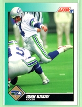 1991 Score Supplemental #96T John Kasay