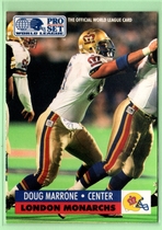 1991 Pro Set WLAF 150 #84 Doug Marrone