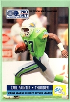 1991 Pro Set WLAF 150 #27 Carl Painter