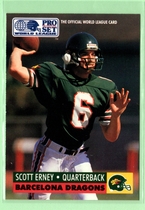 1991 Pro Set WLAF 150 #35 Scott Erney