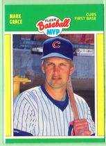 1989 Fleer Baseball MVPs #15 Mark Grace
