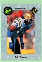 1991 Classic Draft Picks #3 Eric Turner