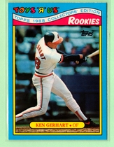 1988 ToysRUs Rookies #11 Ken Gerhart