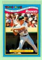 1988 ToysRUs Rookies #19 Mark McGwire