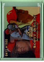 1999 Flair Showcase Row 1 #17 Scott Rolen