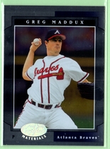 2001 Leaf Certified Materials #8 Greg Maddux