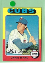 1975 Topps Minis #587 Chris Ward