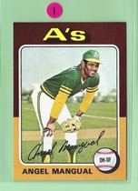 1975 Topps Minis #452 Angel Mangual