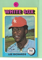 1975 Topps Minis #653 Lee Richard