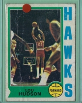 1974 Topps Base Set #130 Lou Hudson