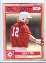 2011 Playoff Contenders Prospect Ticket #RT14 Zach Cone