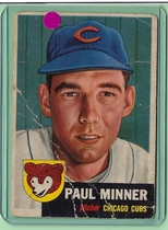 1954 Bowman Base Set #122 Carl Furillo