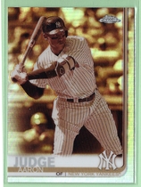 2019 Topps Chrome Sepia Refractor #100 Aaron Judge