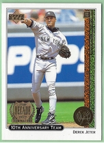 1999 Upper Deck 10th Anniversary Team #X25 Derek Jeter