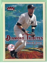 2005 Fleer Tradition Diamond Tributes #12DT Derek Jeter