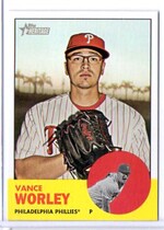 2012 Topps Heritage #116 Vance Worley