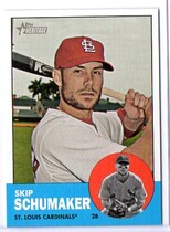 2012 Topps Heritage #226 Skip Schumaker