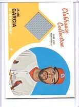 2012 Topps Heritage Clubhouse Collection Relics #CCR-JG Jaime Garcia