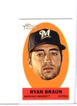 2012 Topps Heritage Stick-Ons #21 Ryan Braun