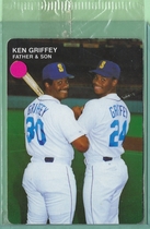 1991 Mothers Griffeys #4 Ken Griffey Jr.|Ken Griffey Sr.