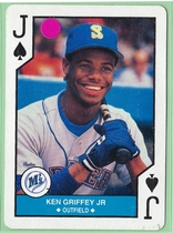1990 U.S. Playing Cards All Stars #11S Ken Griffey Jr.