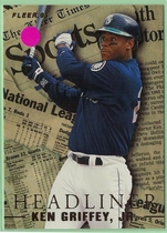 1995 Fleer Update Headliners #11 Ken Griffey Jr.