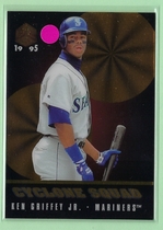 1995 Pinnacle Sportflix UC3 Cyclone Squad #CS2 Ken Griffey Jr.