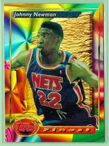 1993 Finest Refractors #83 Johnny Newman