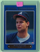 1992 Fleer Rookie Sensations #15 Mark Wohlers