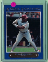 1992 Fleer Rookie Sensations #16 Wes Chamberlain