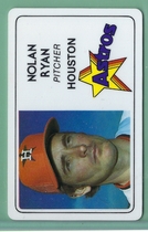 1981 Perma Super Star Credit Cards #26 Nolan Ryan