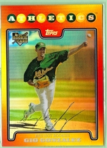 2008 Topps Red Hot Rookie Redemption #10 Gio Gonzalez