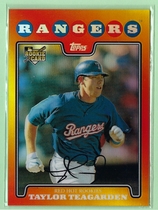2008 Topps Red Hot Rookie Redemption #18 Taylor Teagarden