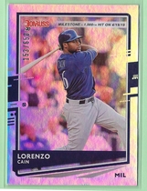 2020 Donruss Milestone Stat Line #80 Lorenzo Cain