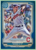 2020 Topps Gypsy Queen Indigo #164 Shane Bieber