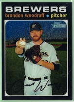 2020 Topps Heritage Chrome #THC-374 Brandon Woodruff