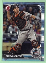 2019 Bowman Sky Blue #79 J.T. Realmuto