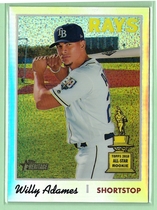 2019 Topps Heritage Chrome Refractor #THC-211 Willy Adames