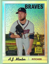 2019 Topps Heritage Chrome Refractor #THC-232 A.J. Minter