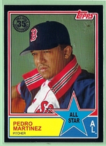 2018 Topps 1983 Topps All-Stars Black #83AS-65 Pedro Martinez