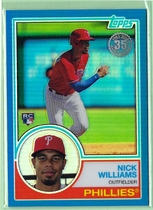2018 Topps 1983 Topps Silver Blue Series 2 #69 Nick Williams