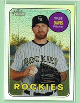 2018 Topps Heritage High Number Chrome Refractor #THC-689 Wade Davis