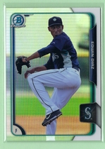 2015 Bowman Chrome Prospects Refractor #BCP161 Edwin Diaz