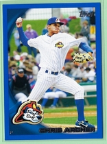 2010 Topps Pro Debut Blue #127 Chris Archer