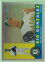 2009 Topps Heritage Chrome Refractors #C71 Gio Gonzalez