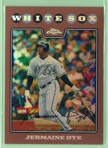 2008 Topps Chrome Copper Refractors #76 Jermaine Dye